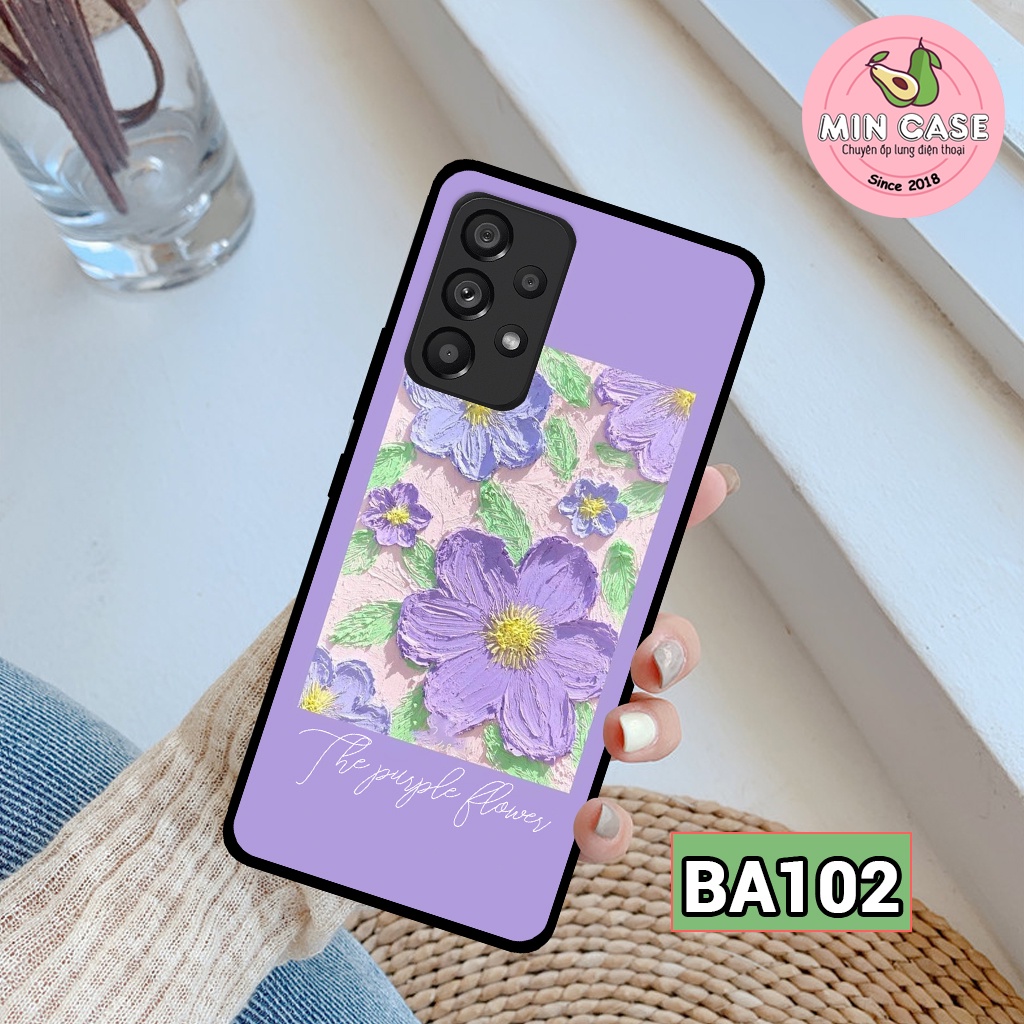 Ốp lưng Samsung A33 5G - A53 5G - A23 4G - A73 5G - A13 4G hình hoa vintage xinh xắn RẺ - BỀN - ĐẸP