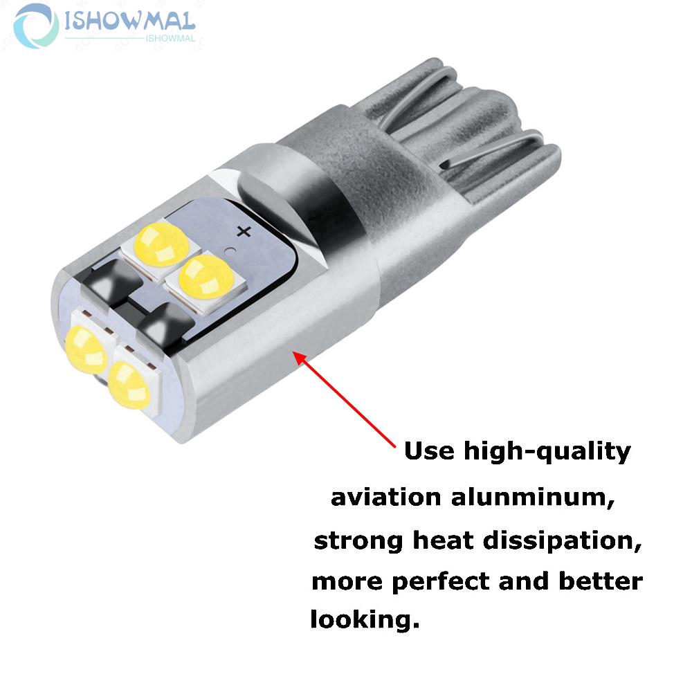 Bộ 2 Bóng Đèn Led T10 12v / 24v Gắn Xe Hơi Chất Lượng Cao