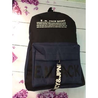 Balo Bố EMPACK Thời Trang (Size 38x30x10 - Có Ảnh Thật)