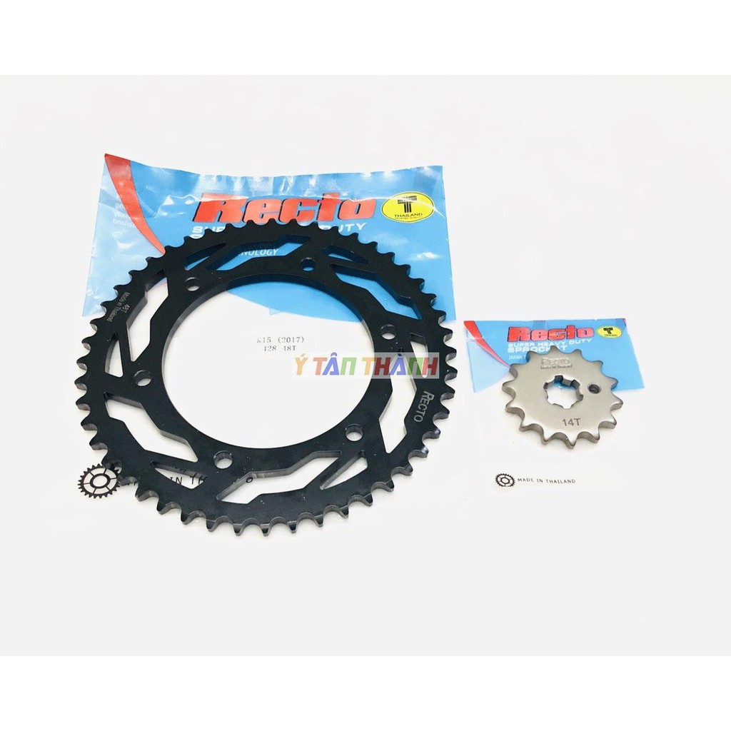 bộ nhông dĩa recto dùng cho xe R15 V3