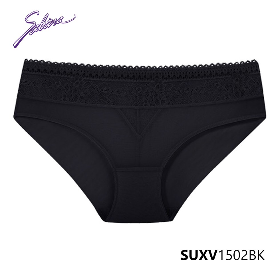 Combo Áo Lót Ren Quyến Rũ Mút Lót Kèm Rời Không Gọng Và Quần Đồng Bộ Màu Đen Gorgeous By Sabina SLXV1502BK+SUXV1502BK | BigBuy360 - bigbuy360.vn