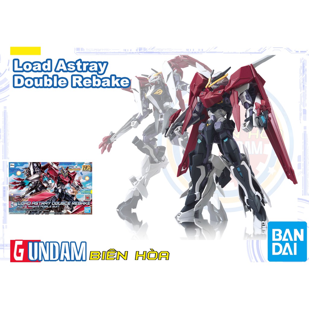 Bộ lắp ráp mô hình gundam Load Astray Double Rebake
