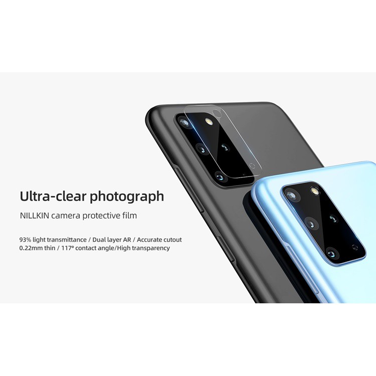 BỘ 2 MIẾNG DÁN CAMERA CHO SAMSUNG GALAXY S20 PLUS- S20 PLUS 5G NILLKIN HÀNG CHÍNH HÃNG