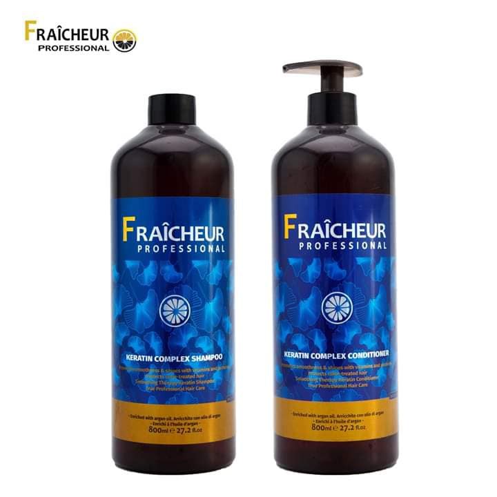 LẺ DẦU GỘI HOẶC DẦU XẢ FRAICHEUR KERATIN 500ML - 800ML