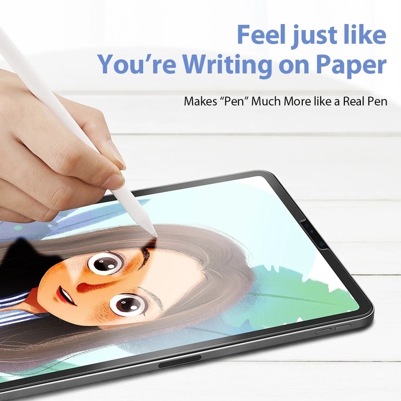 Miếng Dán Bảo Vệ Màn Hình Bằng Giấy Nhám Cho Apple IPad Air 4 3 2 1 Mini 5 6 ID 11 10.2 7 8 9th 10.5