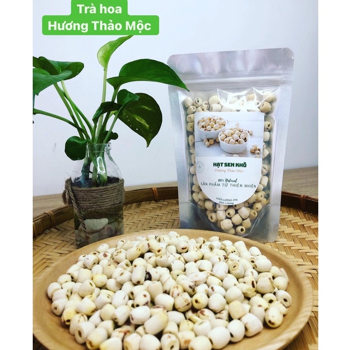 Hạt sen khô Đồng Tháp - Nguyên liệu chè Dưỡng Nhan, Hầm Canh - Hương Thảo Mộc