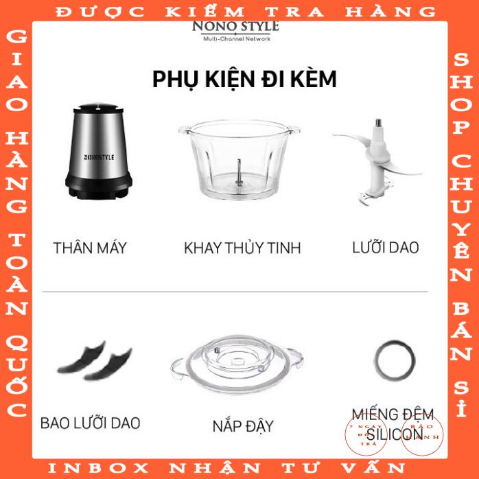 Máy xay thịt thực phẩm đa năng - Thiết bị xay trộn nghiền cho gia đình - BH 6 THÁNG