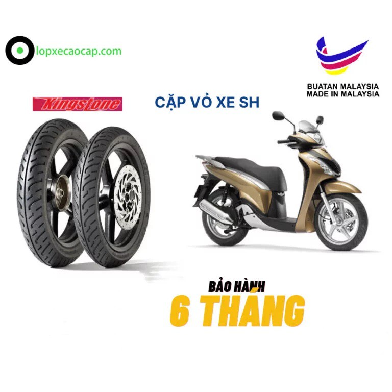 Cặp vỏ xe Sh gai theo xe hàng nhập Malaysia