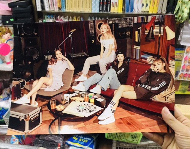 3 Poster BLACkPINk khổ a4, tranh dán KPOP BLACkPINk