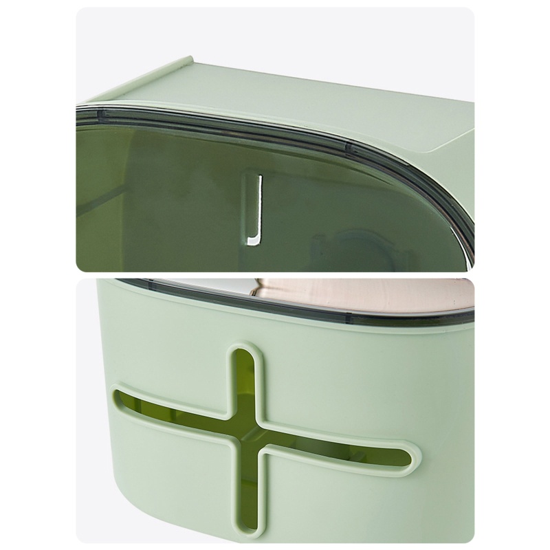 Giá Đỡ Hộp Khăn Giấy Gắn Tường Tiện Dụng Cho Nhà Tắm / Văn Phòng / Quán Bar