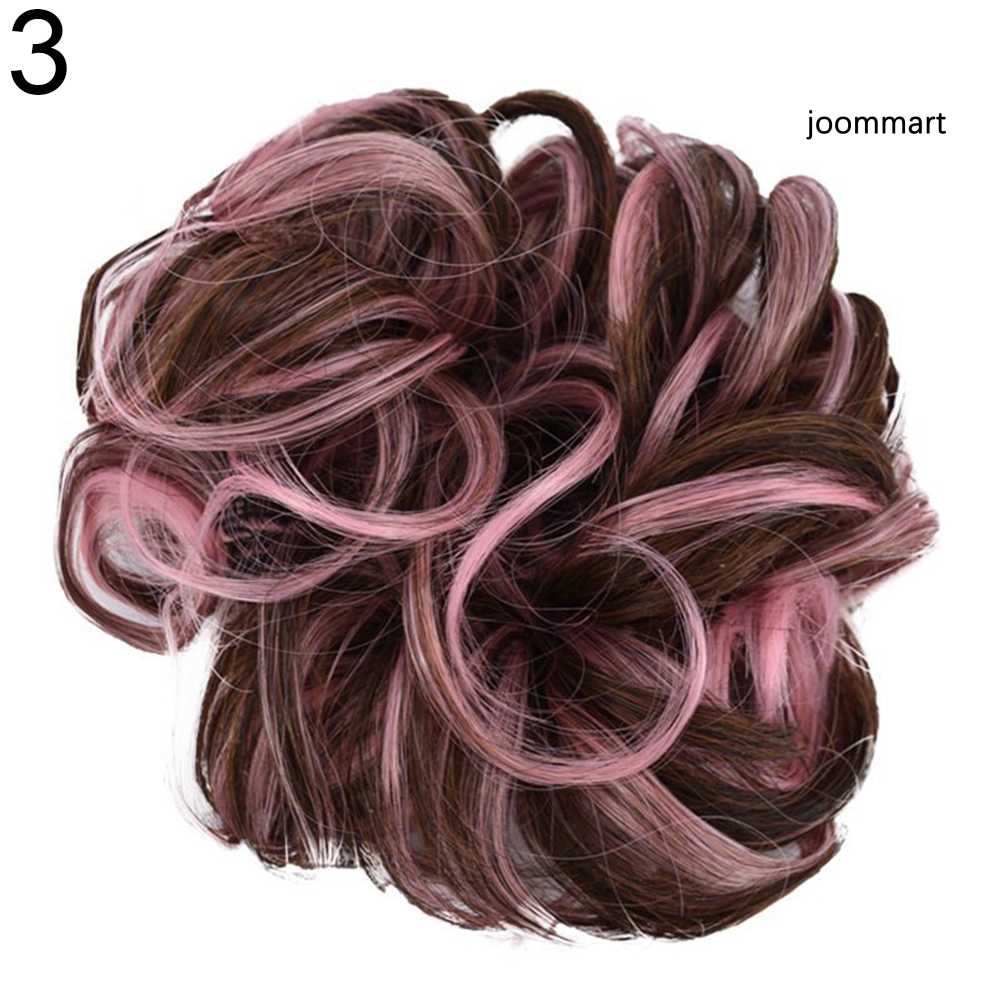 (Hàng Mới Về) Búi Tóc Giả Hình Bánh Donut Uốn Xoăn Thời Trang Cho Nữ | BigBuy360 - bigbuy360.vn