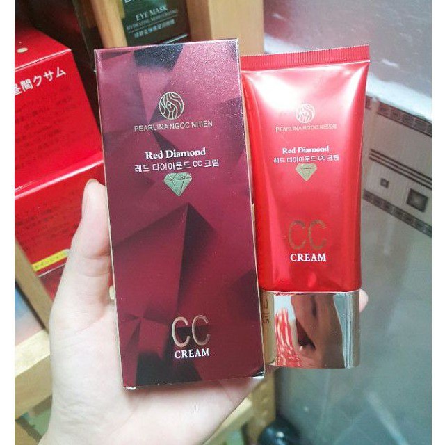 Kem Nền BB và CC Cream Siêu Che Khuyết Điểm Pearlina Ngoc Nhien Diamond