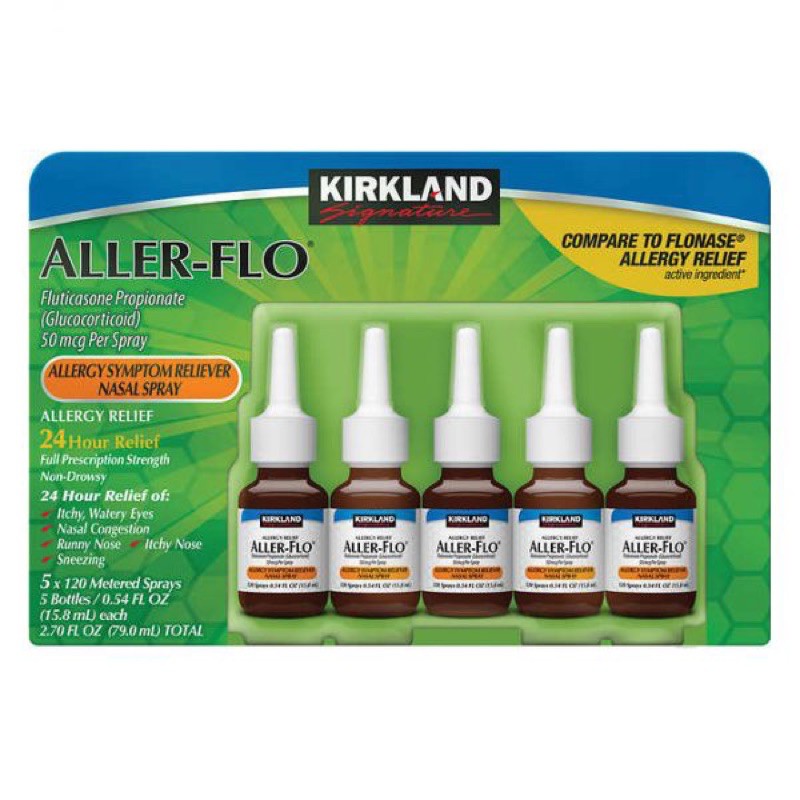 [Date 2022] Xịt mũi chống dị ứng Kirkland Aller- Flo