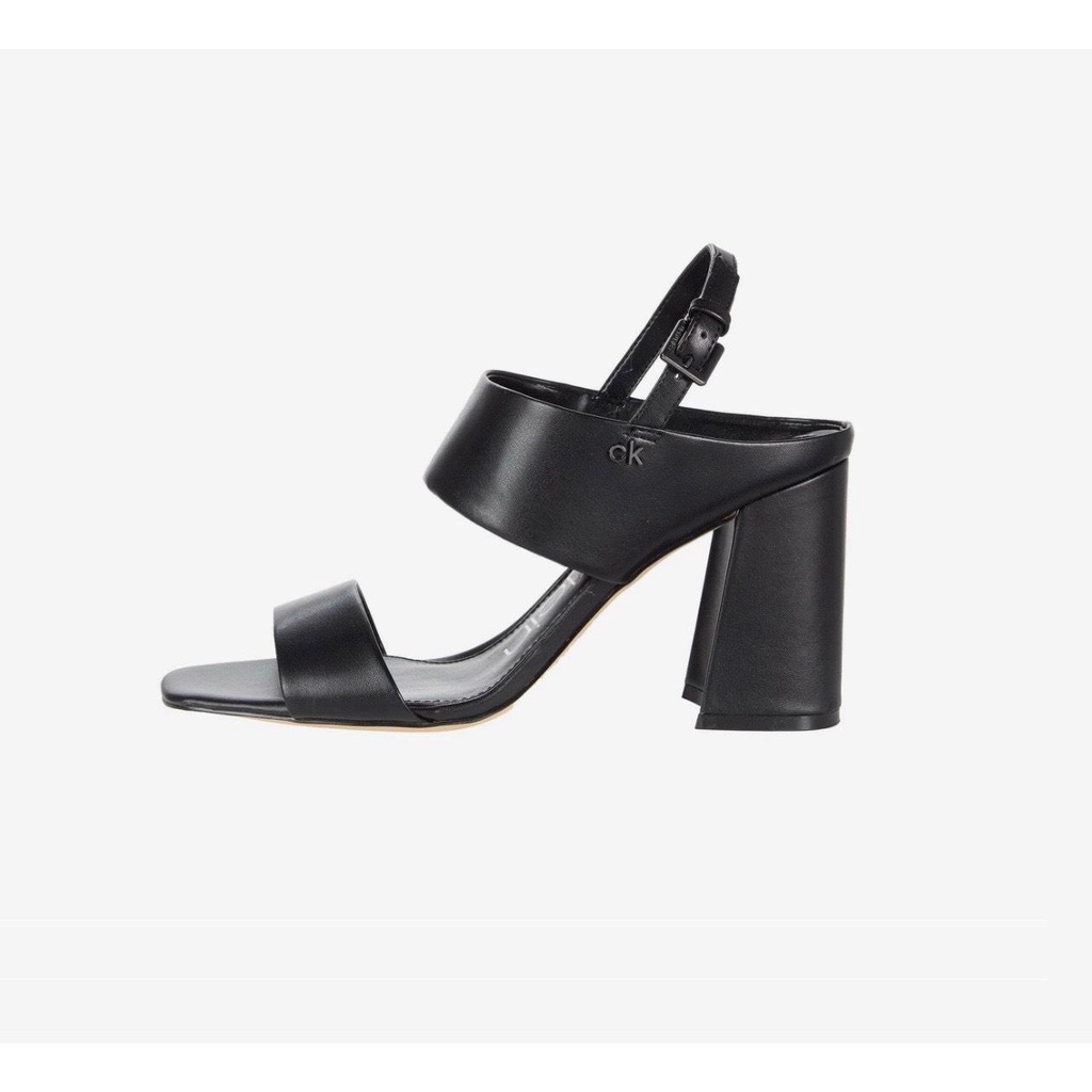 Sandal Calvin Klein gót trụ tréo