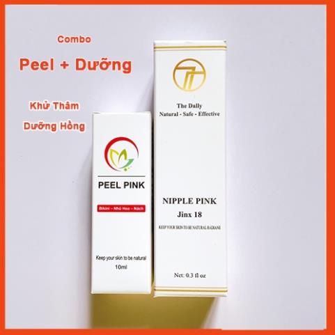 Kem Làm Hồng Nhũ Hoa và vùng kín + Kèm Peel khử thâm Jinx 18 - Combo