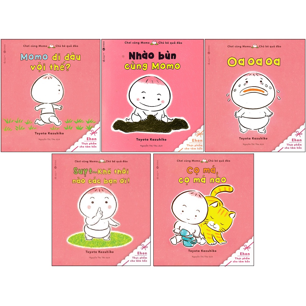 Sách Thái Hà - Combo Momo Chú bé Quả Đào Phần 1