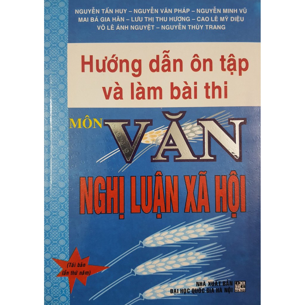 Sách - Hướng dẫn ôn tập và làm bài thi môn Văn nghị luận xã hội