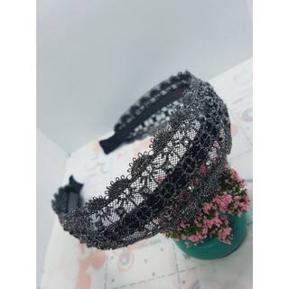 Băng đô ren cài tóc siêu sang chảnh