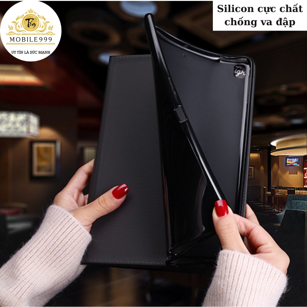 Bao da ipad Silicon hình Đầu Mèo cute chất đẹp ốp ipad Air 2/Pro 11/9.7/10.5/Air 3/10.2 gen7/8...MOBILE999 | BigBuy360 - bigbuy360.vn