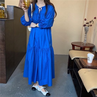Đầm suông đuôi cá phong cách Hàn Quốc