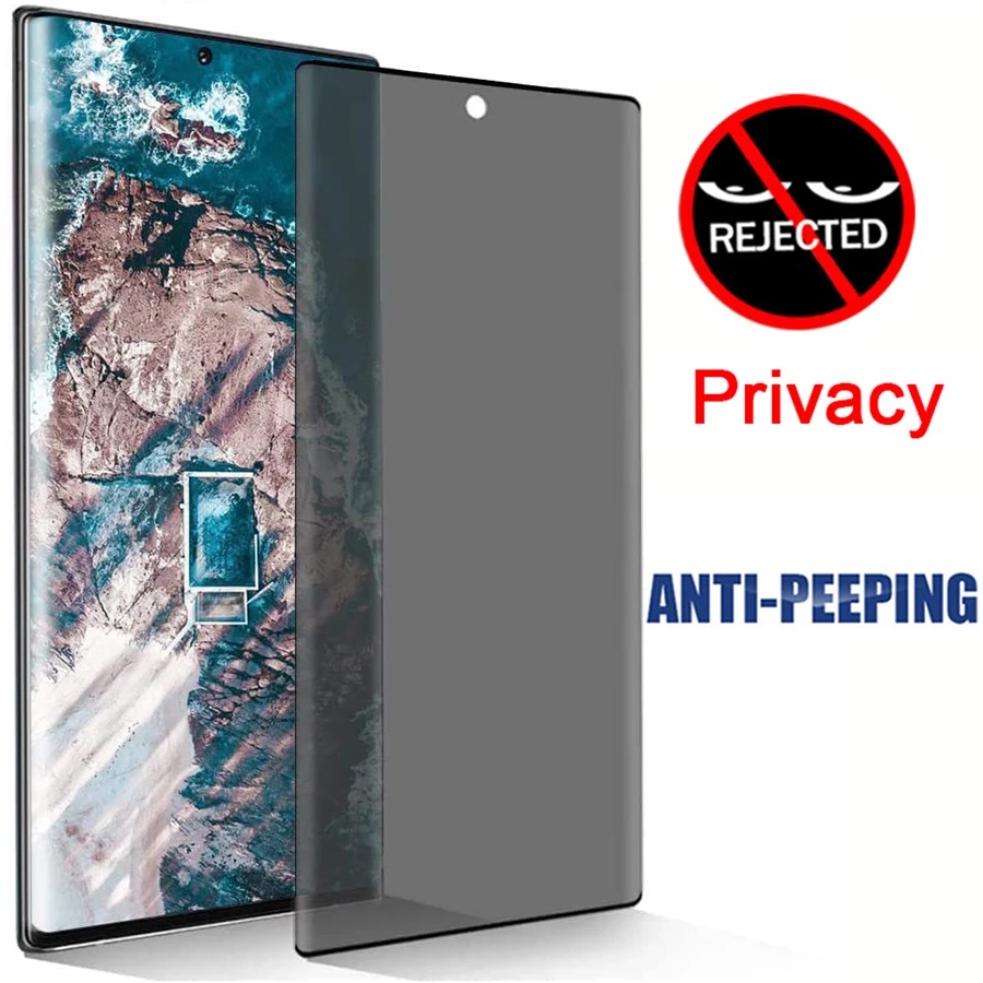 UV Kính cường lực toàn màn hình chống nhìn trộm cho Xiaomi Mi 13 12 12s 11 10 Pro Ultra 10s Note 10 Pro Lite 4G 5G 2022