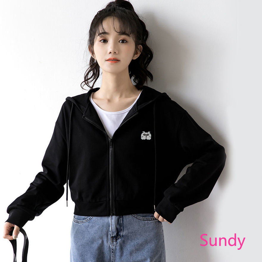 Áo Khoác Hoodie Mỏng Dáng Rộng Kiểu Hàn Quốc Thời Trang Mùa Thu Cho Học Sinh | BigBuy360 - bigbuy360.vn