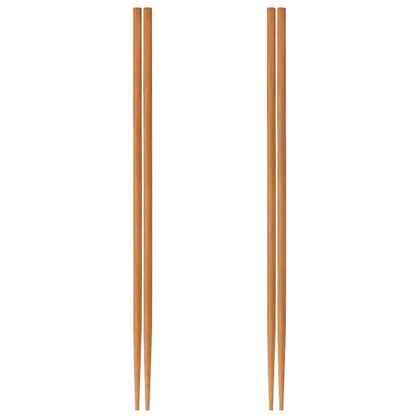 Bộ 4 đũa tre cả dài nấu ăn Saltad IKEA 30cm IK49