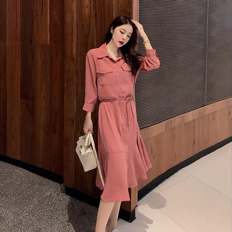 [Nhập WASIPN giảm 30K cho đơn 150K] Đầm dài thời trang phong cách Hàn Quốc