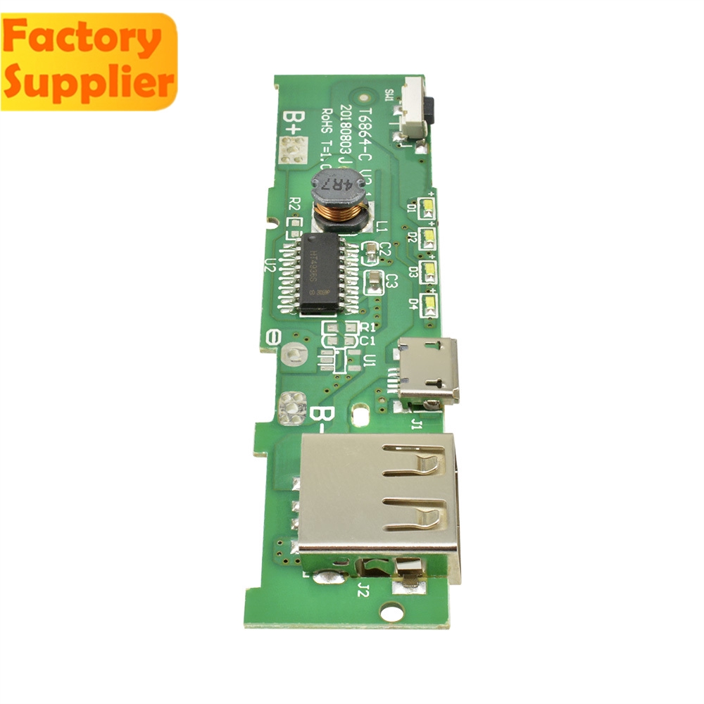 Mô Đun Sạc Pin 5v 1a 2a Usb Dành Cho Pin 18650