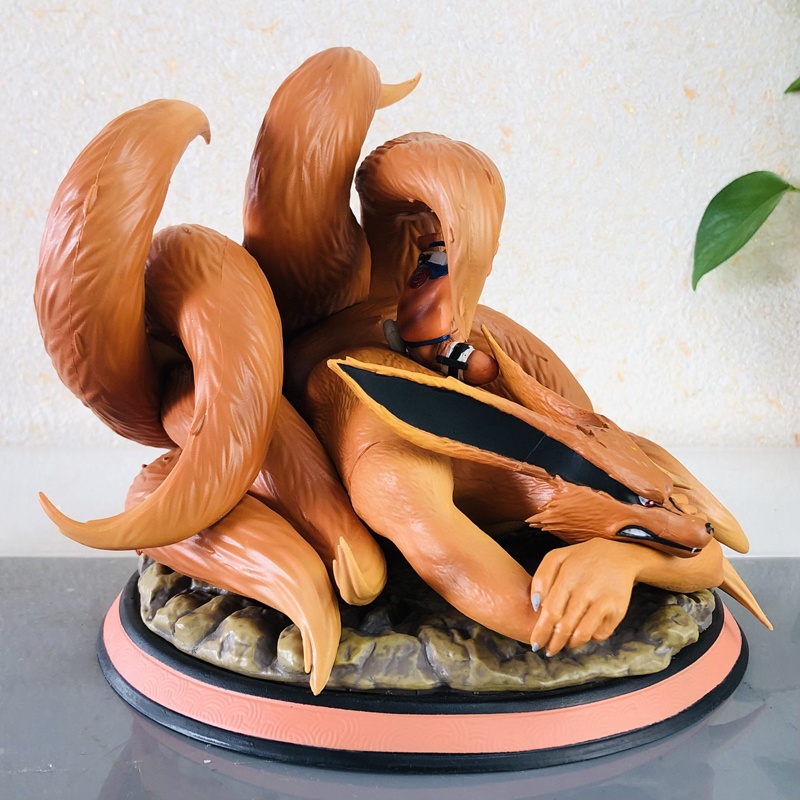 Mô hình naruto ngồi trên cửu vĩ kurama siêu hot