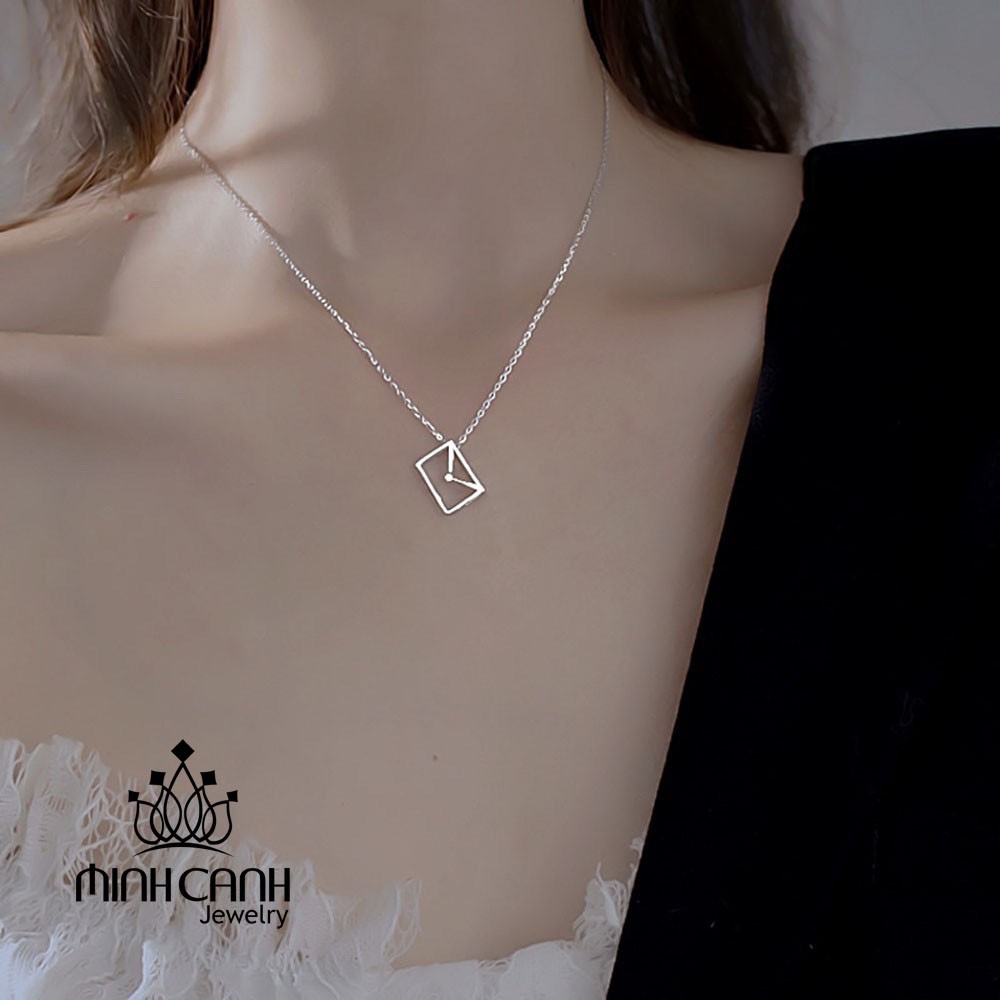 Dây Chuyền Bạc Phong Bì Thư - Minh Canh Jewelry