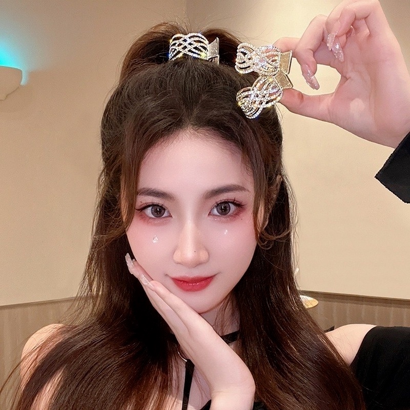 Kẹp Tóc Kim Loại Thời Trang Hàn Quốc