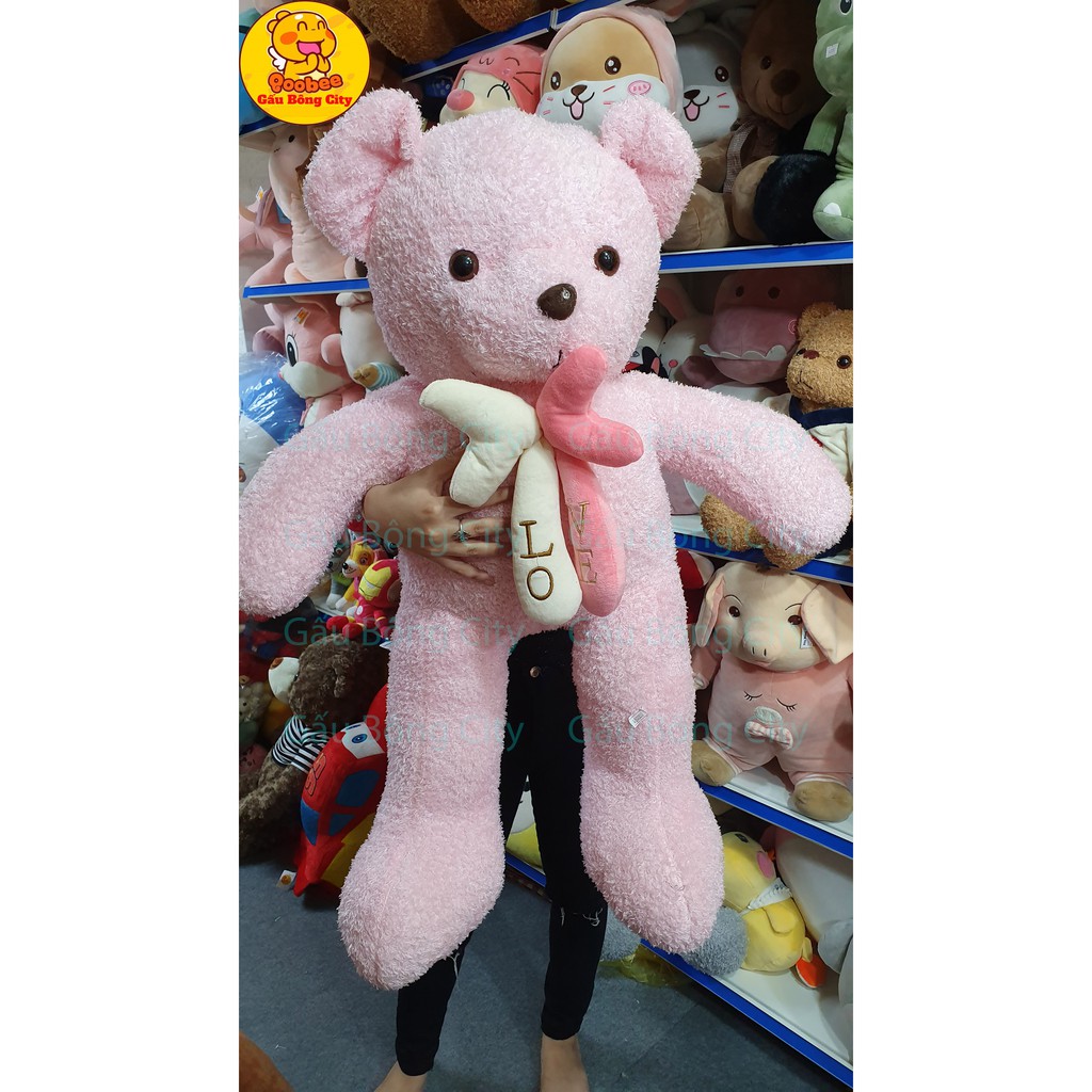 Gấu Bông Teddy - Thú nhồi bông đeo nơ cao cấp - Quà tặng dễ thương cho bé sinh nhật