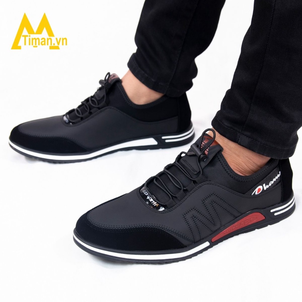 Giày thể thao nam, giày sneaker TIMAN LV10 đế êm vải thoáng khí bảo hành 1 năm
