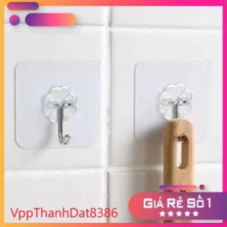 (Sale) Sỉ 50 móc dính tường trong suốt hàng loại 1 siêu chắc