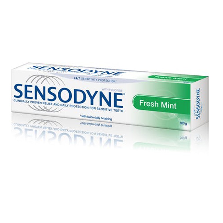 Kem Đánh Răng Sensodyne Giảm Ê Buốt Hương Bạc Hà  Mát Lạnh 100g