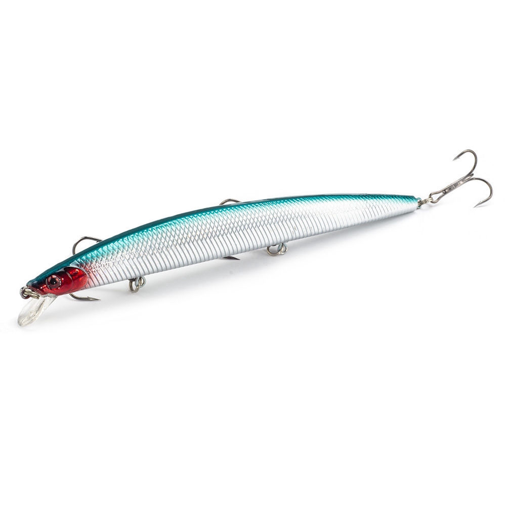 Mồi Câu Cá Giả Bằng Nhựa Cứng 18cm/26g 0.5-1.5M Kèm 4 Mồi Câu# Mồi Câu Cá Nhân Tạo Móc