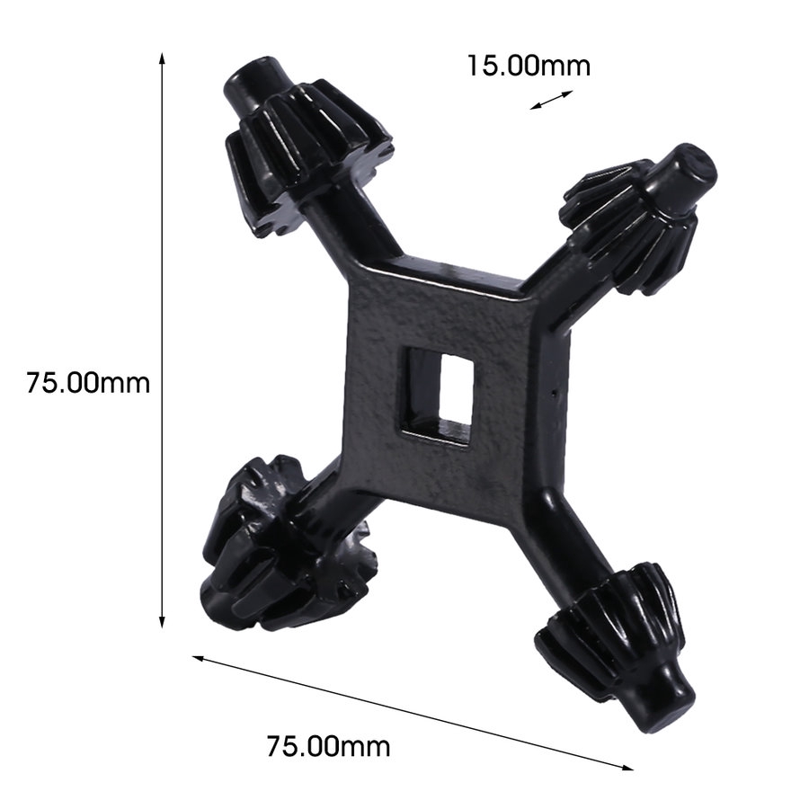 Khóa 4 chấu kẹp lưỡi khoan 4 trong 1 chuyên dụng cho máy khoan