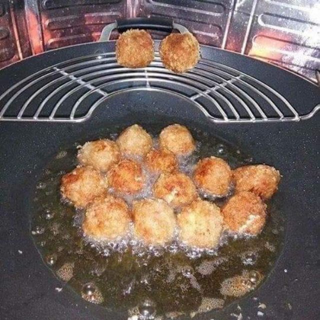 Vỉ gác chảo inox