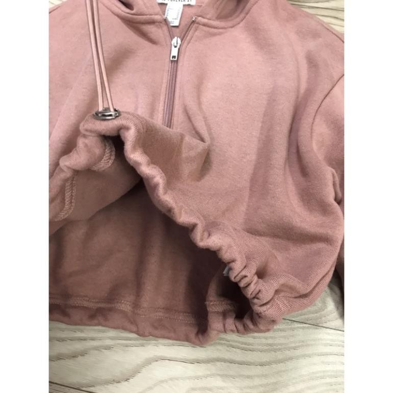 Áo hoodie croptop màu cực tây! | BigBuy360 - bigbuy360.vn