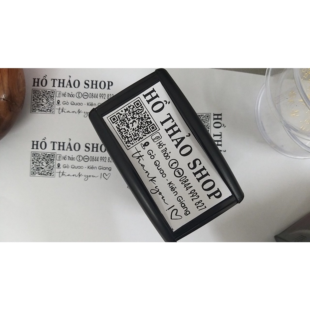 CON DẤU ĐÓNG HỘP CARTON HIỆU SHINY THEO YÊU CẦU