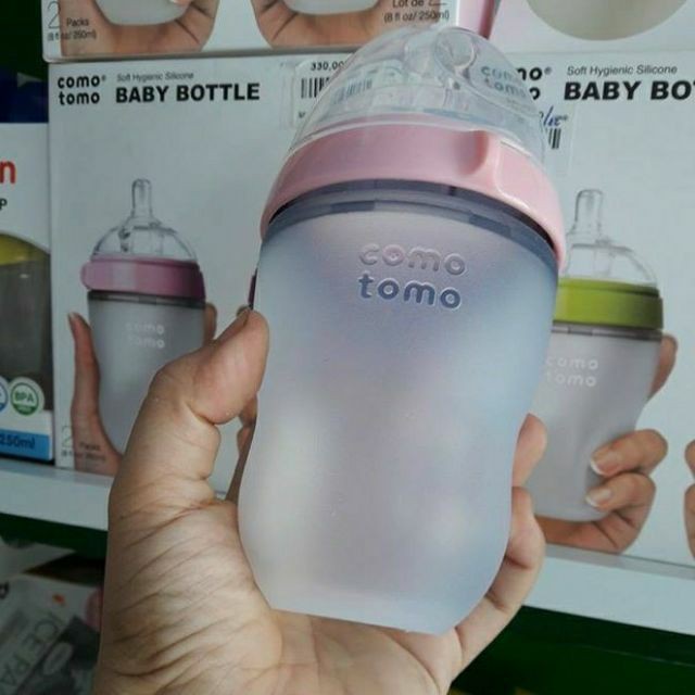 Bình sữa Comotomo dung tích 150ml/250ml chính hãn full hộp.