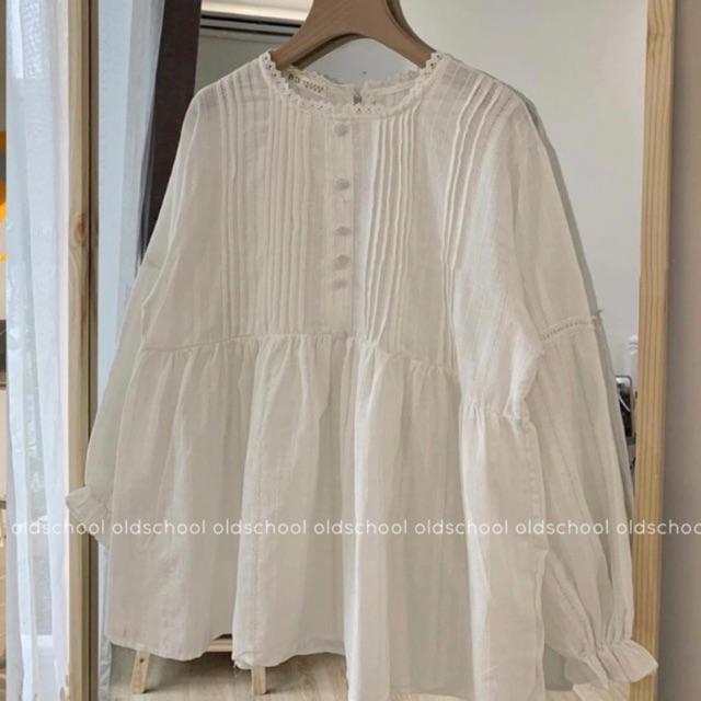 ÁO BABYDOLL THÔ TAY BỒNG (ảnh thật / sẵn)