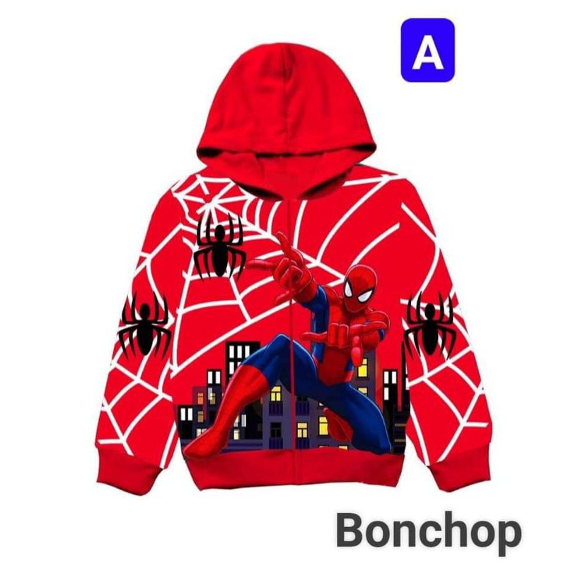 Áo khoác nhện Bonchop size 9-14.