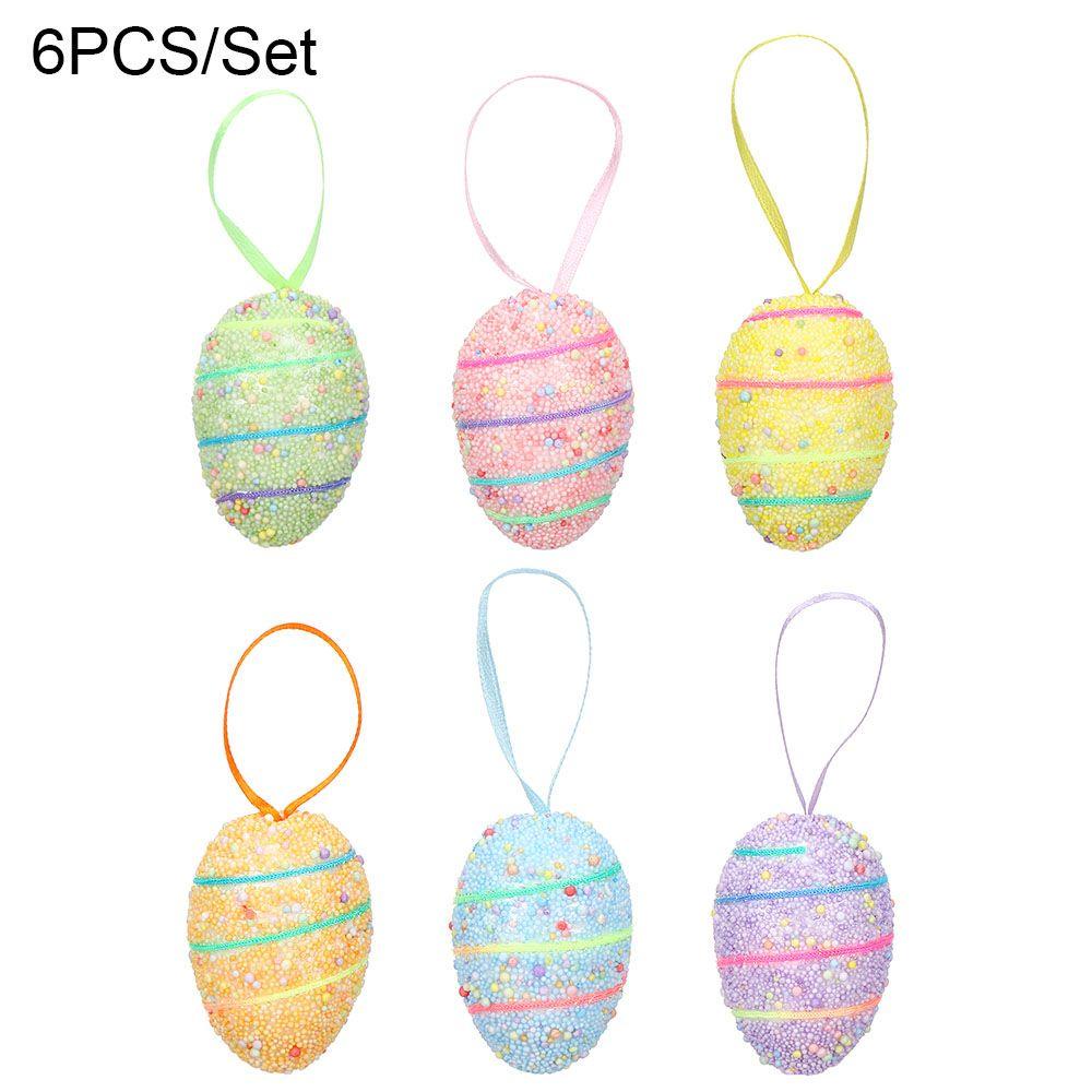 YNATURAL Mút Xốp Kẻ Sọc Treo Trang Trí Lễ Phục Sinh DIY