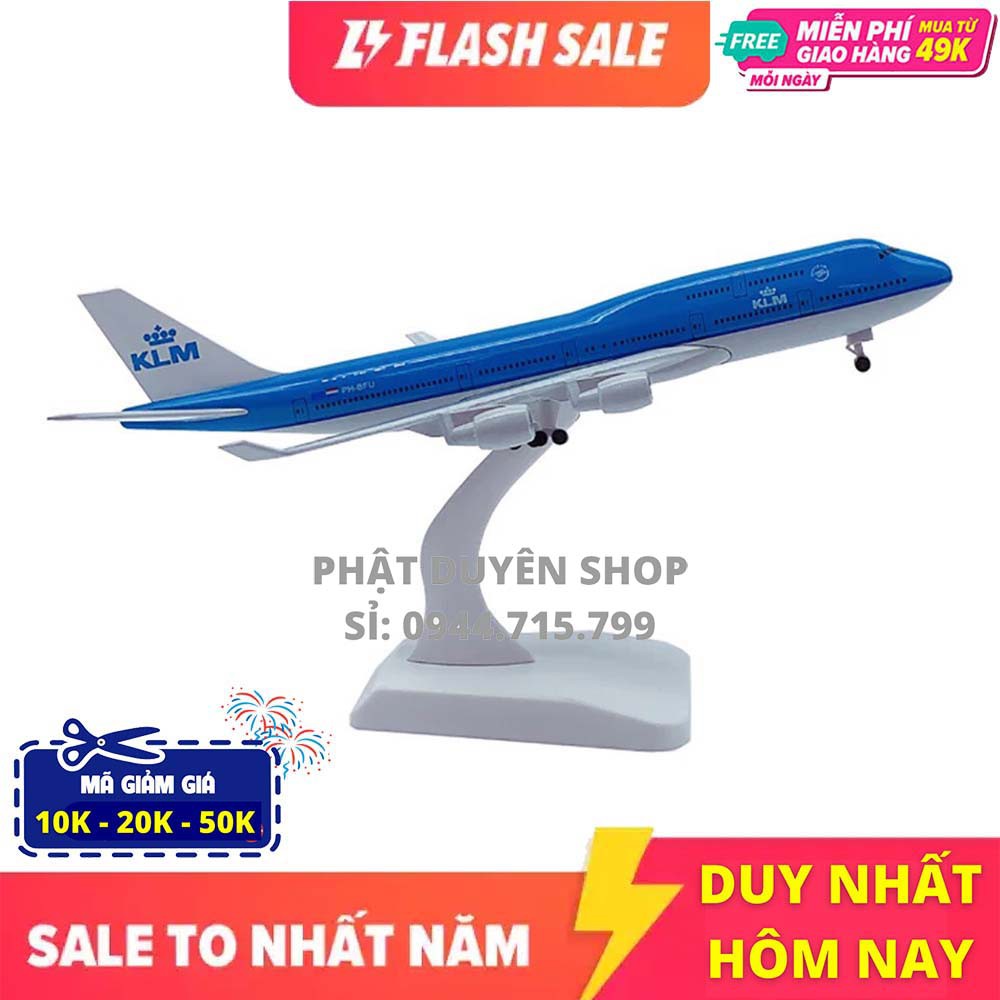MÔ HÌNH MÁY BAY KIM LOẠI 20CM