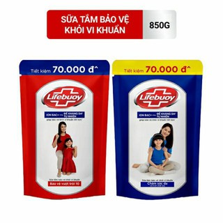 Sữa tắm Lifebuoy - Lifebouy túi 850g