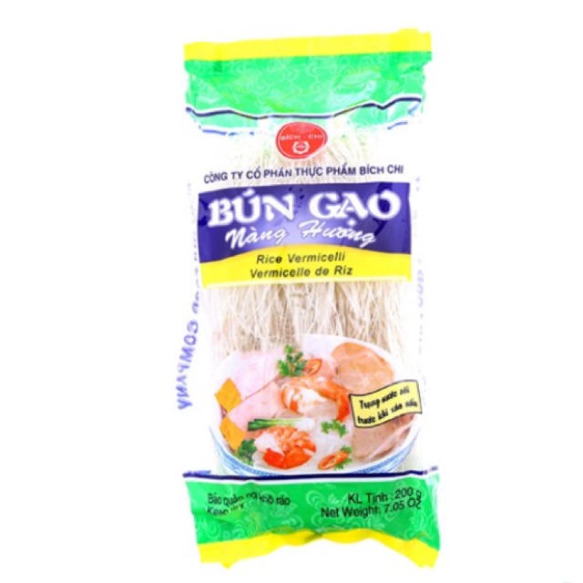 Bún gạo nàng hương Bích Chi 200g