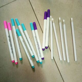 Bút bay màu 4 màu trắng - hồng - tím - xanh