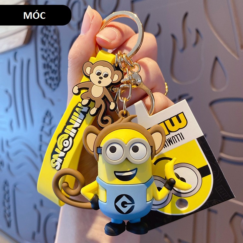 HÀNG CÓ SẴN - Móc khóa CAO CẤP MINIONS MINION cosplay các con vật đáng yêu